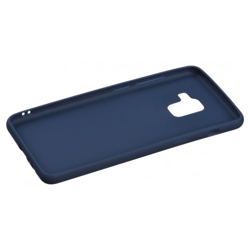 Чехол 2E Basic для Samsung Galaxy A8+ 2018 (A730) Soft touch (2E-G-A8P-18-NKST-NV) Navy купить в Украине | Telemart фото