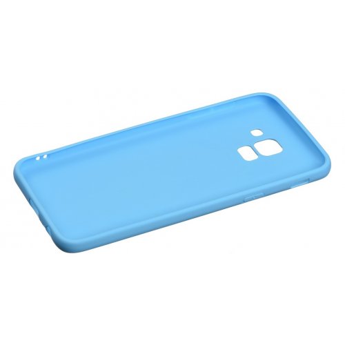Чохол 2E Basic для Samsung Galaxy J6 2018 (J600) Soft touch (2E-G-J6-18-NKST-BL) Blue купити в Україні | Telemart фото