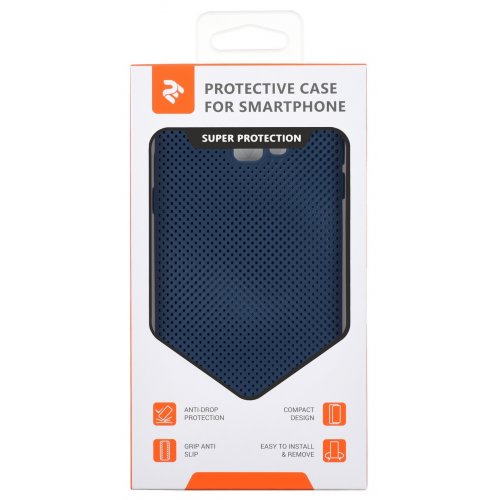 Чохол 2E для Samsung Galaxy J4+ (J415F) Dots (2E-G-J4P-JXDT-NV) Navy купити в Україні | Telemart фото