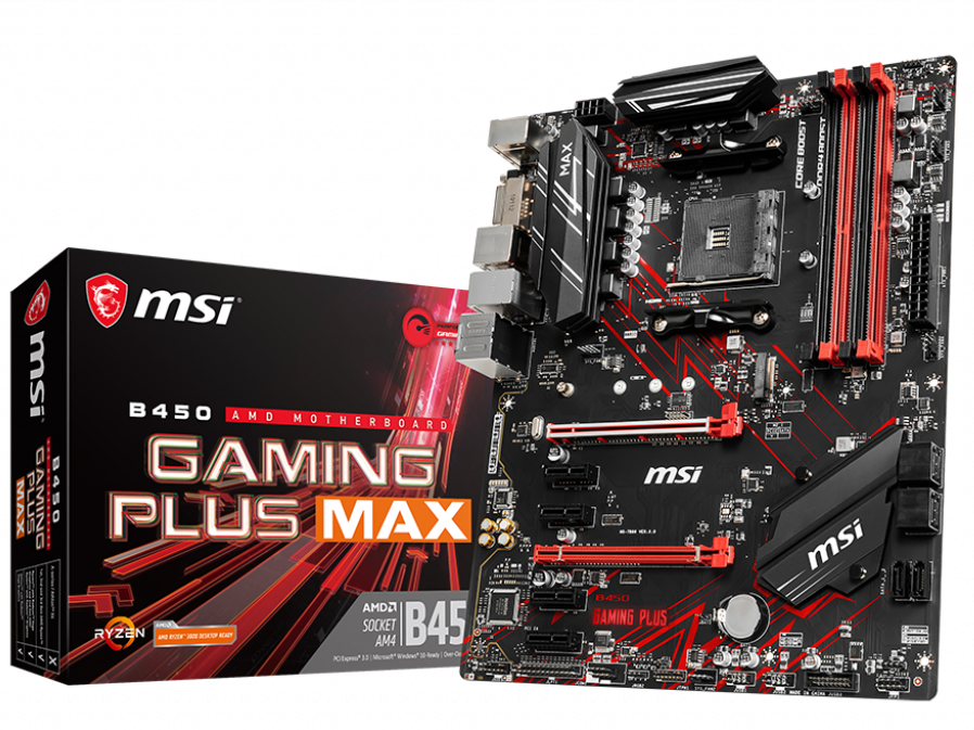 Купить Материнская плата MSI B450 GAMING PLUS MAX (sAM4, AMD B450