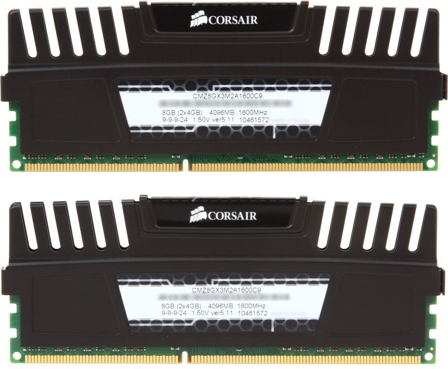 Corsair on sale vengeance cmz8gx3m2a1600c9