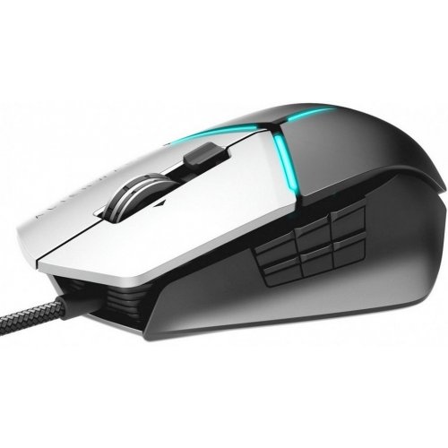 Мышка Dell Alienware Elite AW959 (570-AATD) Silver/Black купить в Украине: Киев, Днепр, Харьков, Одесса  | Низкая цена, отзывы, характеристики от TELEMART фото