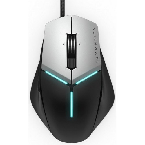 Мышка Dell Alienware Elite AW959 (570-AATD) Silver/Black купить в Украине: Киев, Днепр, Харьков, Одесса  | Низкая цена, отзывы, характеристики от TELEMART фото