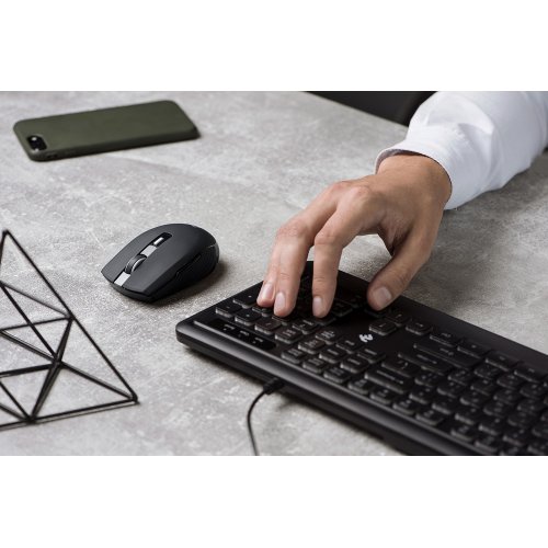 Купити Миша 2E MF214 Wireless (2E-MF214WB) Black - ціна в Києві, Львові, Вінниці, Хмельницькому, Франківську, Україні | інтернет-магазин TELEMART.UA фото