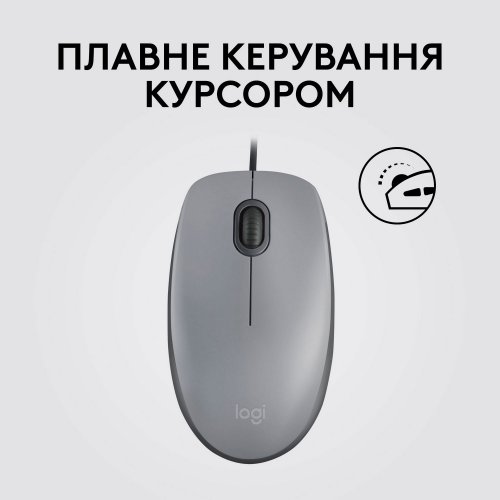 Фото Миша Logitech M110 Silent (910-005490) Mid Grey