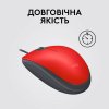 Photo Mouse Logitech M110 Silent (910-005489) Red