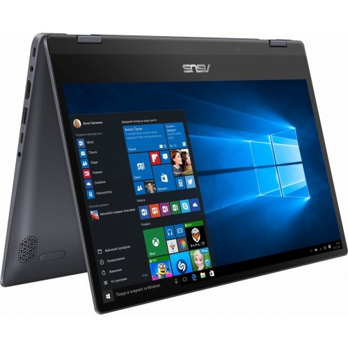 Продати Ноутбук Asus VivoBook Flip 14 TP412FA-EC061T (90NB0N32-M04020) Silver за Trade-In у інтернет-магазині Телемарт - Київ, Дніпро, Україна фото