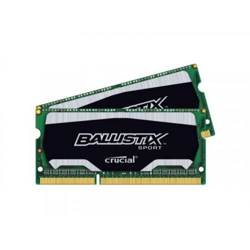Продати ОЗП Crucial SODIMM DDR3 16GB (2x8GB) 1866Mhz Ballistix Sport (BLS2C8G3N18AES4CEU) за Trade-In у інтернет-магазині Телемарт - Київ, Дніпро, Україна фото