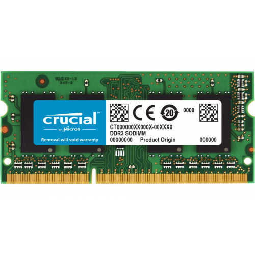 Продати ОЗП Crucial SODIMM DDR3L 8GB 1600Mhz (CT102464BF160B) за Trade-In у інтернет-магазині Телемарт - Київ, Дніпро, Україна фото