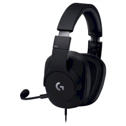 Купити Навушники Logitech PRO Gaming Headset (981-000721) Black - ціна в Києві, Львові, Вінниці, Хмельницькому, Франківську, Україні | інтернет-магазин TELEMART.UA фото