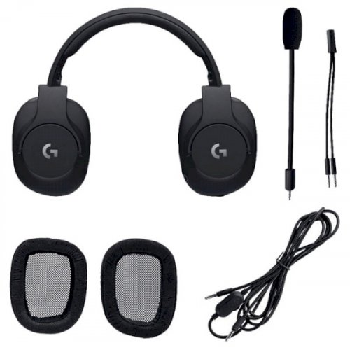 Купити Навушники Logitech PRO Gaming Headset (981-000721) Black - ціна в Києві, Львові, Вінниці, Хмельницькому, Франківську, Україні | інтернет-магазин TELEMART.UA фото
