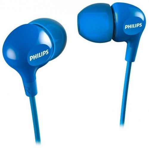 Купить Наушники Philips Beamers SHE3555BL/00 Blue - цена в Харькове, Киеве, Днепре, Одессе
в интернет-магазине Telemart фото