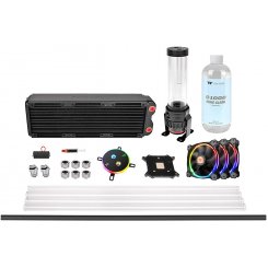 Готова СВО Thermaltake Pacific M360 D5 Hard Tube Water Cooling Kit (CL-W217-CU00SW-A)