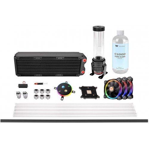 

Thermaltake Pacific M360 D5 Hard Tube Water Cooling Kit (CL-W217-CU00SW-A)