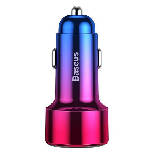 Автомобільний зарядний пристрій Baseus Magic 2 PPS Digital Display USB Type-C PD & USB 3.0 QC4.0 45W (BS-C20A) Aurora купити в Україні | Telemart фото