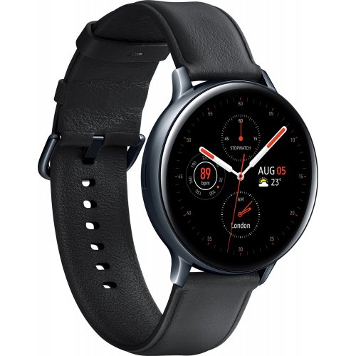 Купить Умные часы Samsung Galaxy Watch Active 2 44 mm Stainless steel (SM-R820NSKASEK) Black - цена в Харькове, Киеве, Днепре, Одессе
в интернет-магазине Telemart фото
