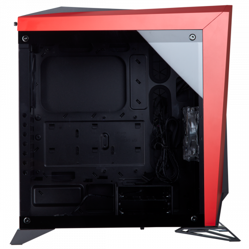 Photo Corsair Carbide Spec-Omega Tempered Glass без БП (CC-9011120-WW) Red/Black