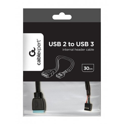 Купить Кабель Cablexpert USB 2.0-USB 3.0 F/M 0.3m (CC-U3U2-01) - цена в Харькове, Киеве, Днепре, Одессе
в интернет-магазине Telemart фото