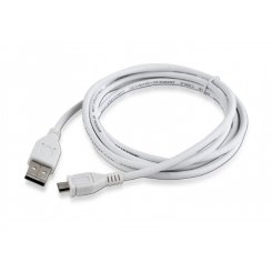 Кабель Cablexpert USB 2.0 microUSB 5pin AM-BM 1.8m Premium (CCP-mUSB2-AMBM-6-W) White