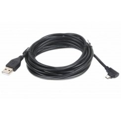 Кабель Cablexpert USB 2.0 AM-microUSB 5pin Double-sided Right angle 3m (CC-USB2-AMmDM90-10)