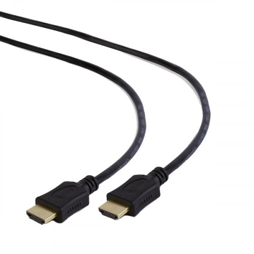 Купить Кабель Cablexpert HDMI-HDMI 1.8m v1.4 CCS (CC-HDMI4L-6) Black - цена в Харькове, Киеве, Днепре, Одессе
в интернет-магазине Telemart фото