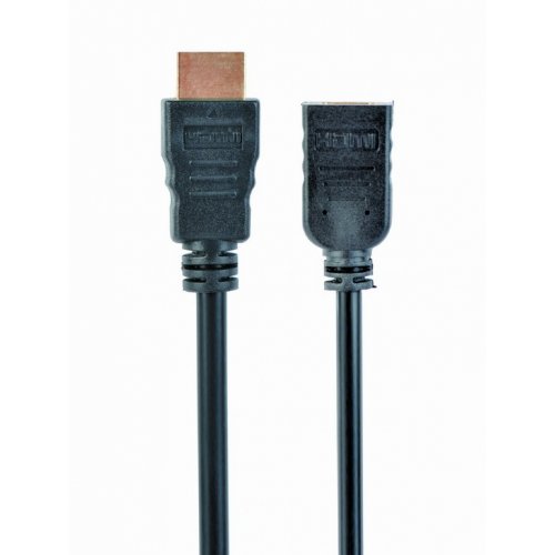 Купить Удлинитель Cablexpert HDMI-HDMI 0.5m v2.0 M/F (CC-HDMI4X-0.5M) - цена в Харькове, Киеве, Днепре, Одессе
в интернет-магазине Telemart фото