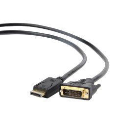 Кабель Cablexpert DisplayPort-DVI-D 3m (CC-DPM-DVIM-3M) Black