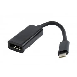 Адаптер Cablexpert USB Type-C-DisplayPort M/F 0.15m (A-CM-DPF-01)