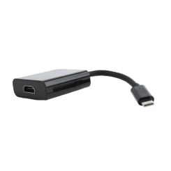 Кабель-адаптер Cablexpert USB Type-C-HDMI M/F 0.15m (A-CM-HDMIF-01)