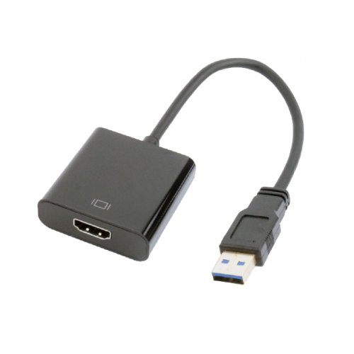 Купить Кабель Cablexpert USB 3.0-HDMI 0.15m (A-USB3-HDMI-02) - цена в Харькове, Киеве, Днепре, Одессе
в интернет-магазине Telemart фото