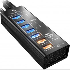 USB-хаб AIRON USB-хаб SmartDelux 4-ports USB 3.0 + 3-ports super charging