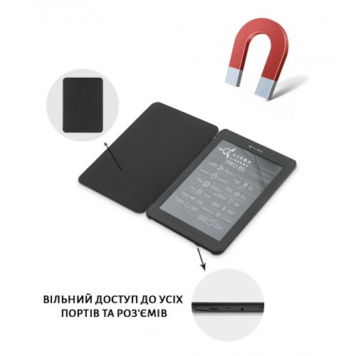 Чохол Airon Premium для Airbook Pro 8S Black купити в Україні | Telemart фото