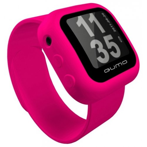Qumo SportsWatch 4GB Pink купить в Украине: Киев, Днепр, Харьков, Одесса  | Низкая цена, отзывы, характеристики от TELEMART фото