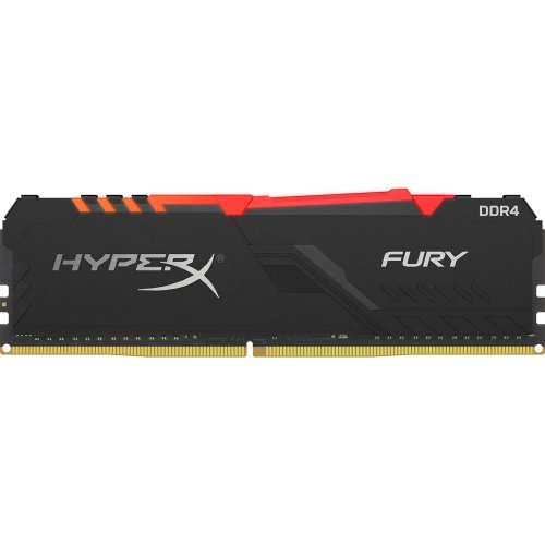 Фото ОЗП HyperX DDR4 8GB 3466Mhz Fury RGB (HX434C16FB3A/8)