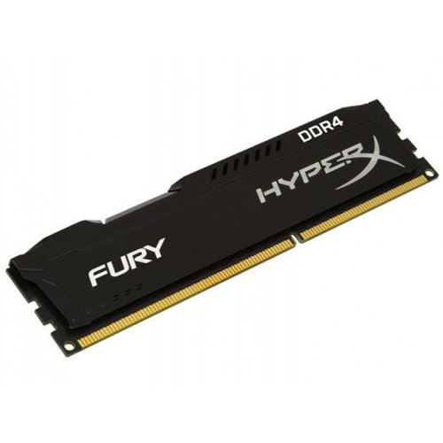 Photo RAM HyperX DDR4 16GB 2666Mhz Fury Black (HX426C16FB3/16)