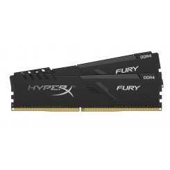 Фото ОЗУ HyperX DDR4 16GB (2x8GB) 2666Mhz Fury Black (HX426C16FB3K2/16)