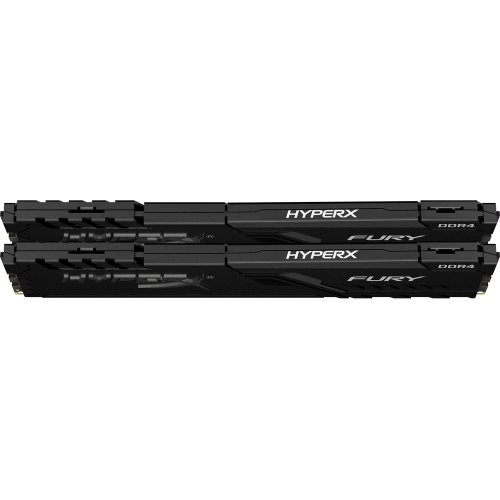 Фото ОЗП HyperX DDR4 32GB (2x16GB) 2666Mhz Fury Black (HX426C16FB3K2/32)