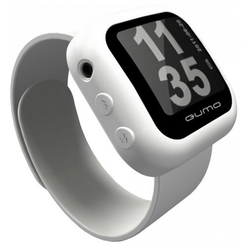 Qumo SportsWatch 4GB White купить в Украине: Киев, Днепр, Харьков, Одесса  | Низкая цена, отзывы, характеристики от TELEMART фото