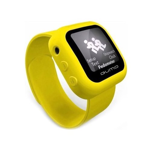 Qumo SportsWatch 4GB Yellow купить в Украине: Киев, Днепр, Харьков, Одесса  | Низкая цена, отзывы, характеристики от TELEMART фото