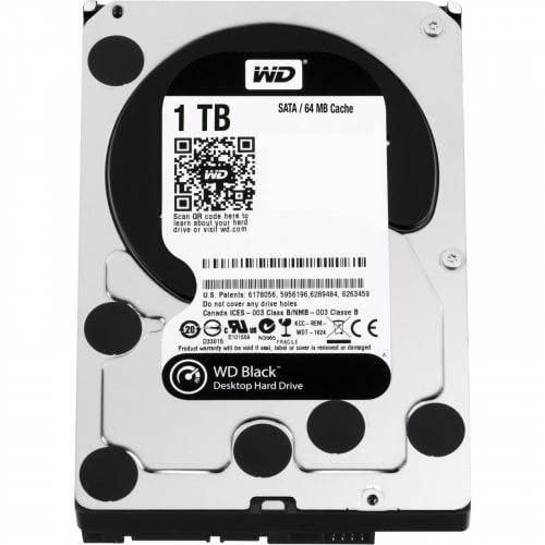 Продати Жорсткий диск Western Digital Black 1TB 64MB 3.5" (WD1003FZEX) за Trade-In у інтернет-магазині Телемарт - Київ, Дніпро, Україна фото