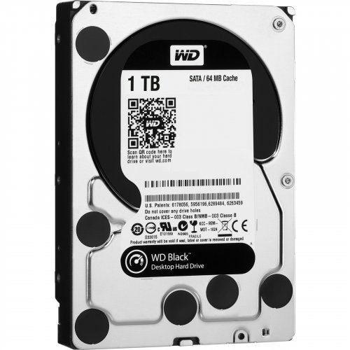 Продать Жесткий диск Western Digital Black 1TB 64MB 3.5" (WD1003FZEX) по Trade-In интернет-магазине Телемарт - Киев, Днепр, Украина фото