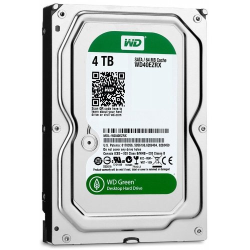 Продать Жесткий диск Western Digital Caviar Green 4TB 64MB 3.5" (WD40EZRX) по Trade-In интернет-магазине Телемарт - Киев, Днепр, Украина фото