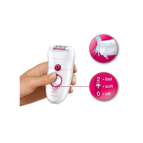 Купити Епілятор Braun 5185 Silk-epil 5 Young Beauty - ціна в Києві, Львові, Вінниці, Хмельницькому, Франківську, Україні | інтернет-магазин TELEMART.UA фото