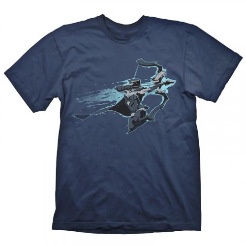 Купить Футболка GAYA DOTA 2 Drow Ranger T-Shirt XL & Bonus Code (GE1673XL) Blue - цена в Харькове, Киеве, Днепре, Одессе
в интернет-магазине Telemart фото