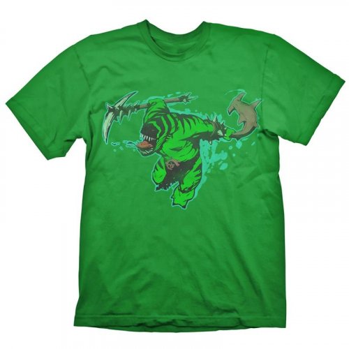 Купить Футболка GAYA DOTA 2 Tide Hunter T-Shirt L & Bonus Code (GE1675L) Green - цена в Харькове, Киеве, Днепре, Одессе
в интернет-магазине Telemart фото