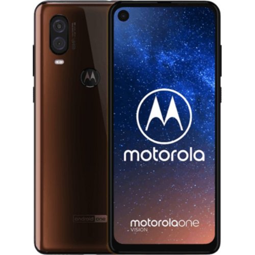 Купить Смартфон Motorola One Vision 4/128GB Bronze - цена в Харькове, Киеве, Днепре, Одессе
в интернет-магазине Telemart фото