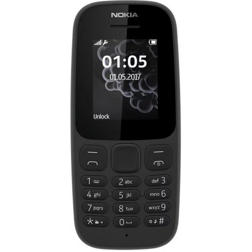 Купить Мобильный телефон Nokia 105 2019 Black - цена в Харькове, Киеве, Днепре, Одессе
в интернет-магазине Telemart фото