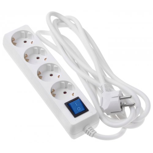 

2E 3 м 4 розетки (2E-U04ESM3W) White