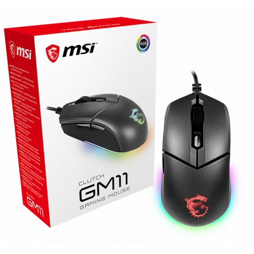 Photo Mouse MSI CLUTCH GM11 Black