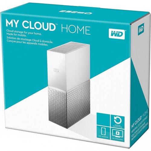 Купить Внешний HDD Western Digital My Cloud Home 3TB (WDBVXC0030HWT-EESN) White - цена в Харькове, Киеве, Днепре, Одессе
в интернет-магазине Telemart фото